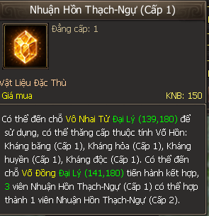Nhuận Hồn Thạch – Ngự