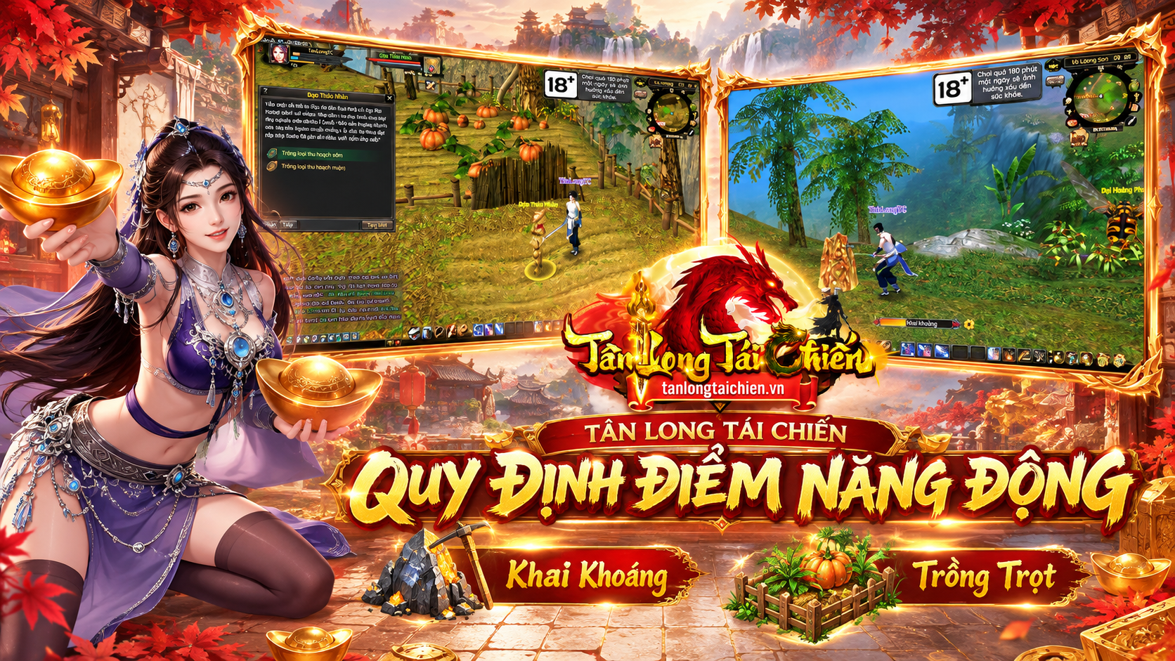 Trồng Trọt và Khai Khoáng - Tân Long Tái Chiến