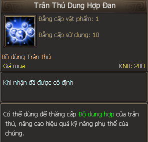 Độ Dung Hợp Trân Thú