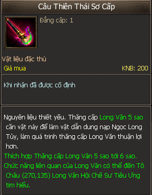Nguyên liệu nâng sao
