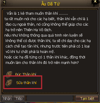 Hướng dẫn sửa Độ Bền Thần Khí – hình 2